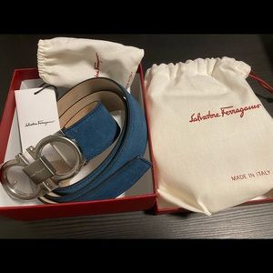 FERRAGAMO Adjustable Gancini Belt